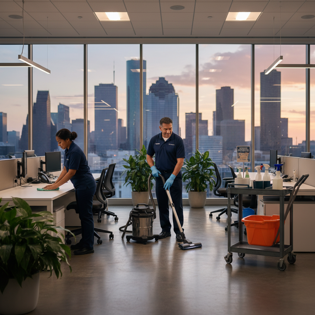 office cleaning services houston