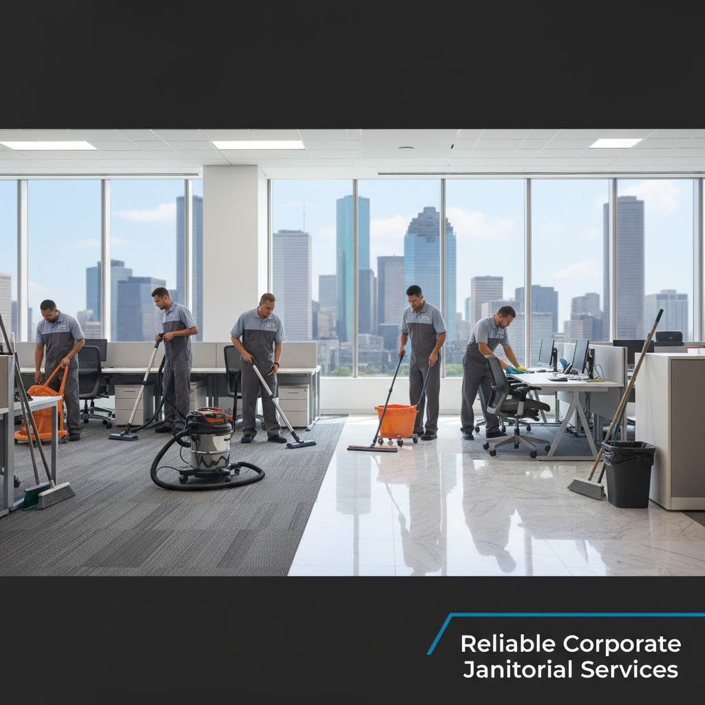 corporate janitorial services houston